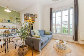 Entre gare et centre-ville: lit double, wifi Grenoble